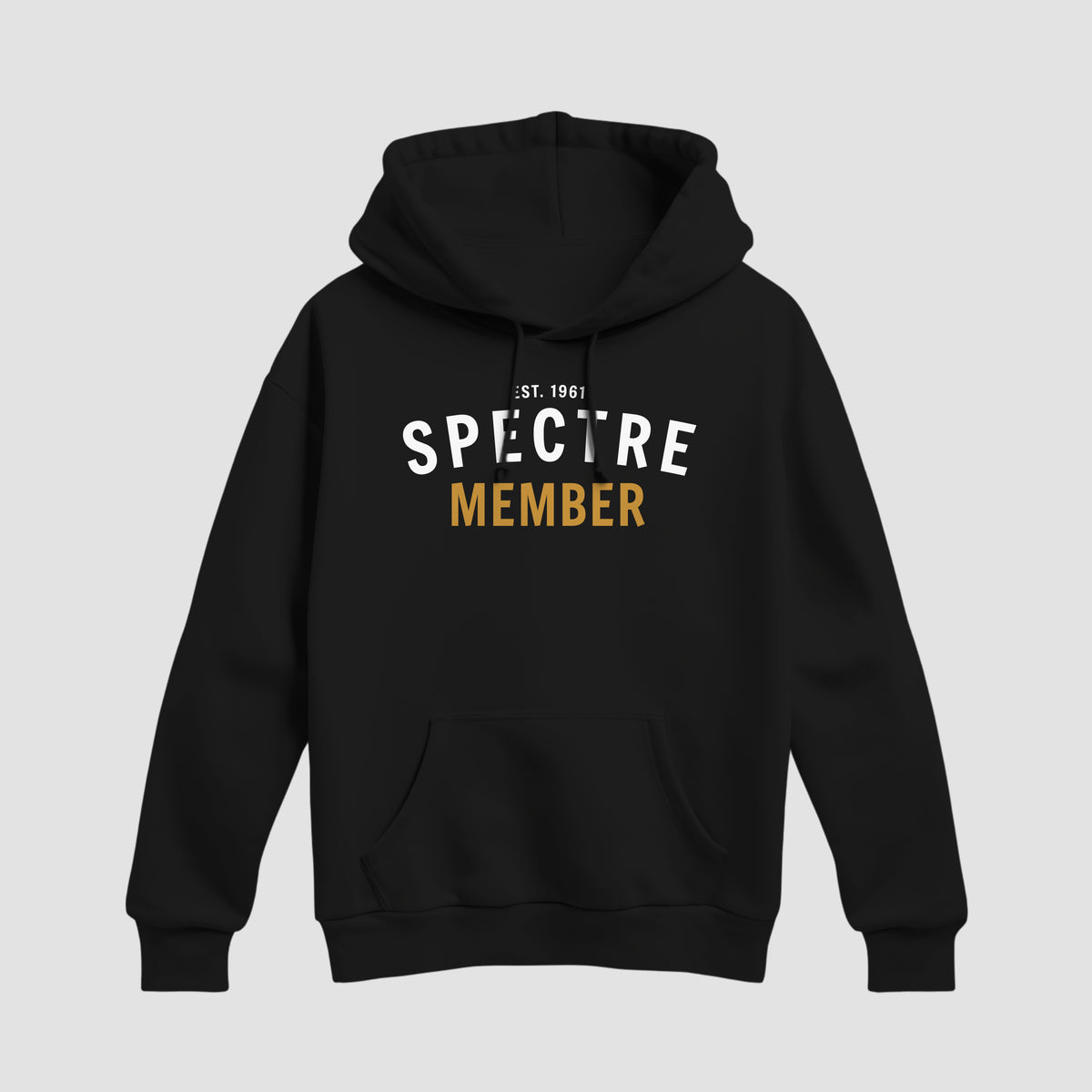 James Bond SPECTRE MEMBER Black Premium Pullover Hoodie