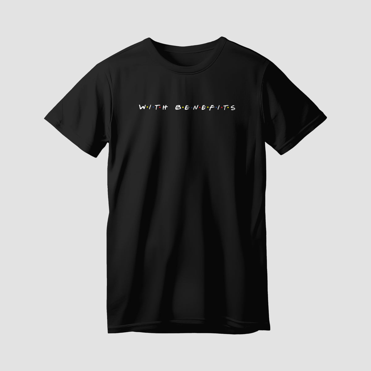 Friends with Benefits Premium Black T-Shirt